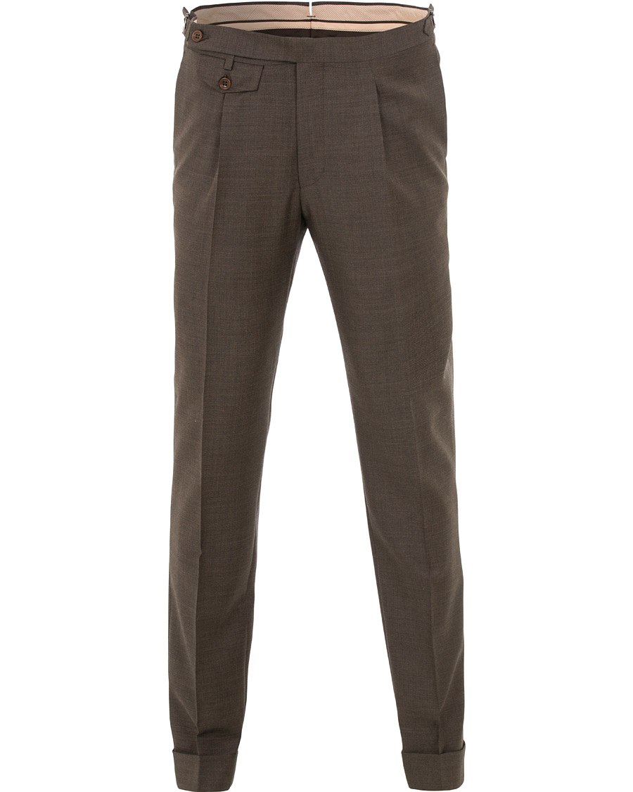 Heren | Broeken | Morris Heritage | Jason Structured Trousers Brown