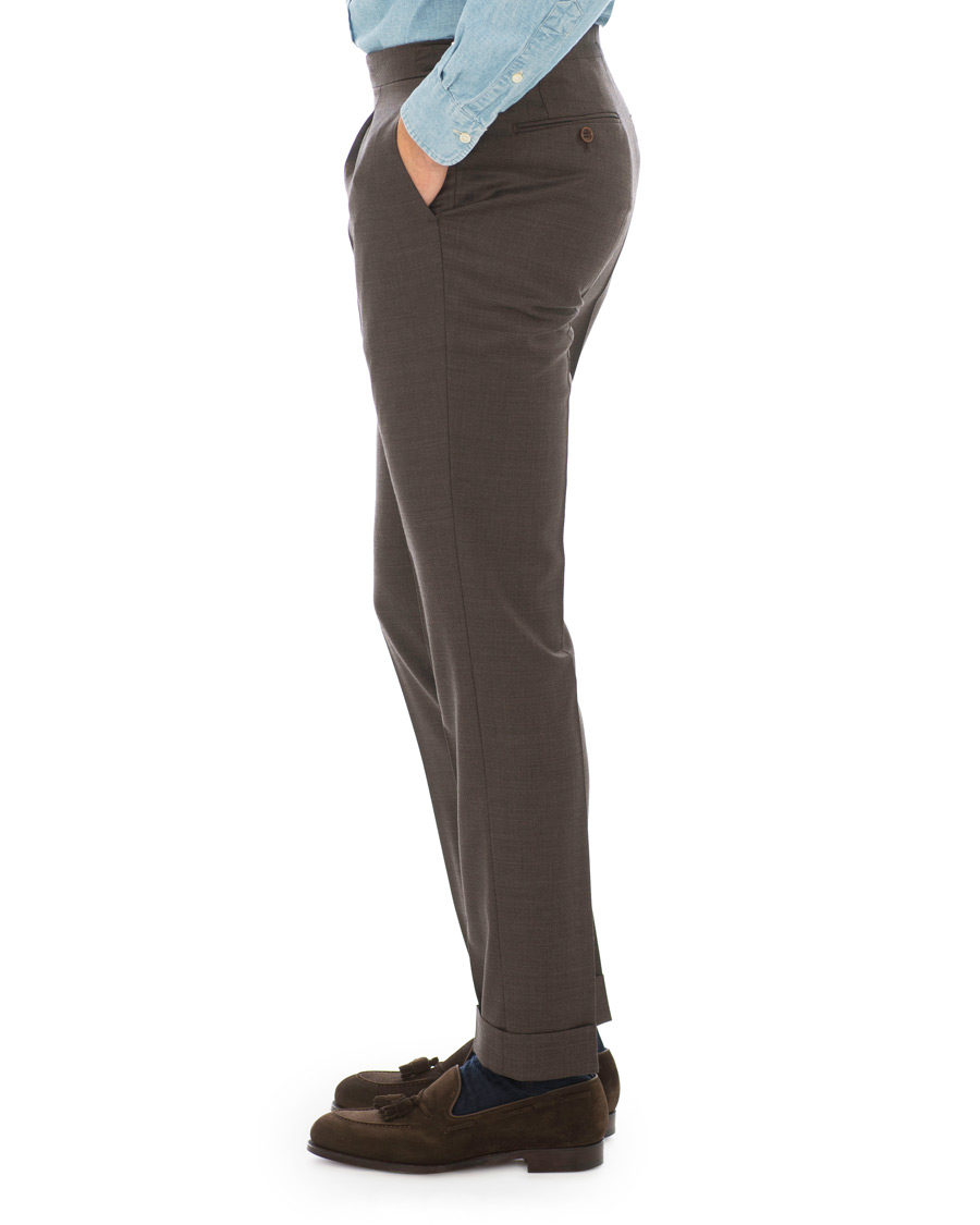 Heren | Broeken | Morris Heritage | Jason Structured Trousers Brown
