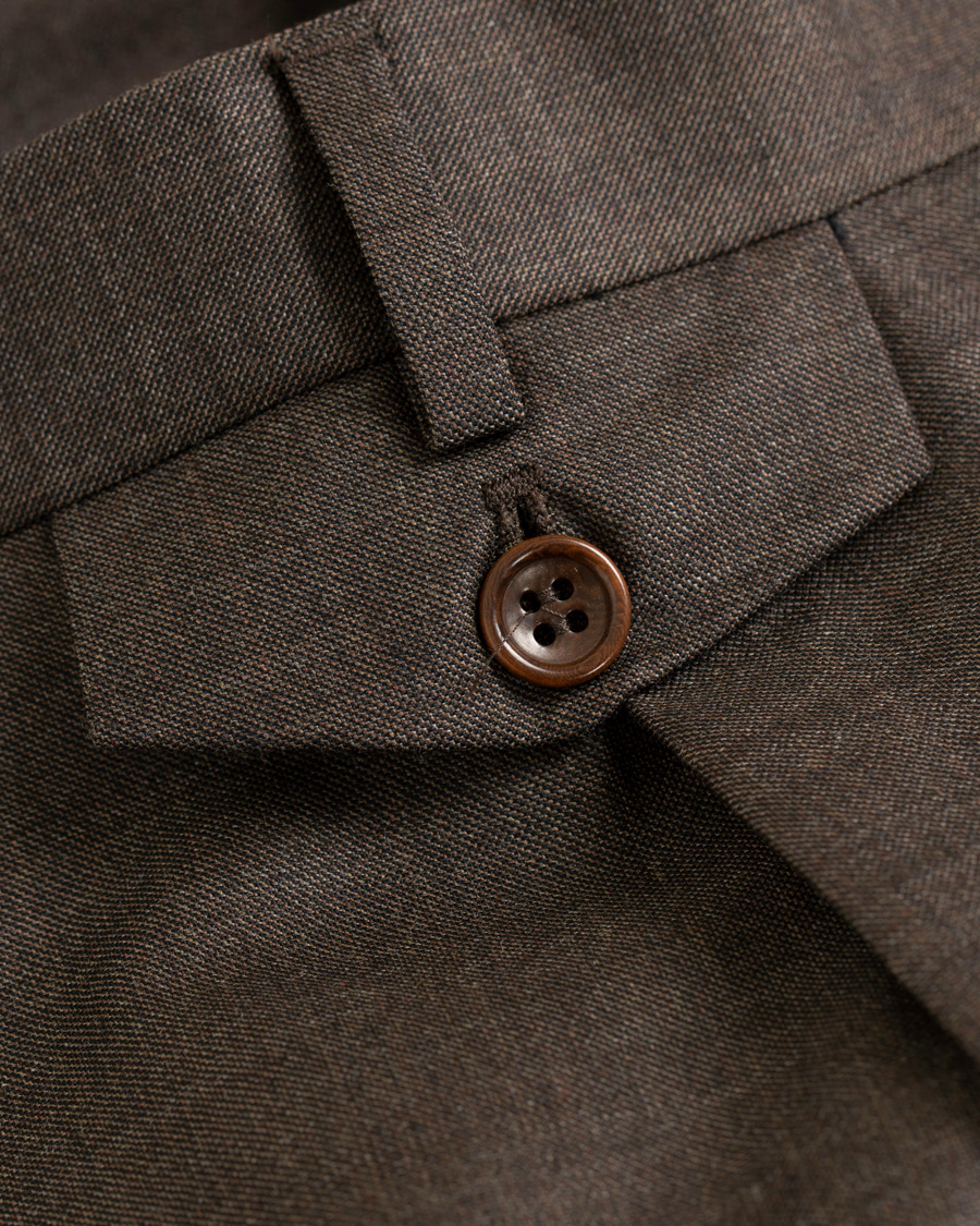 Heren | Broeken | Morris Heritage | Jason Structured Trousers Brown