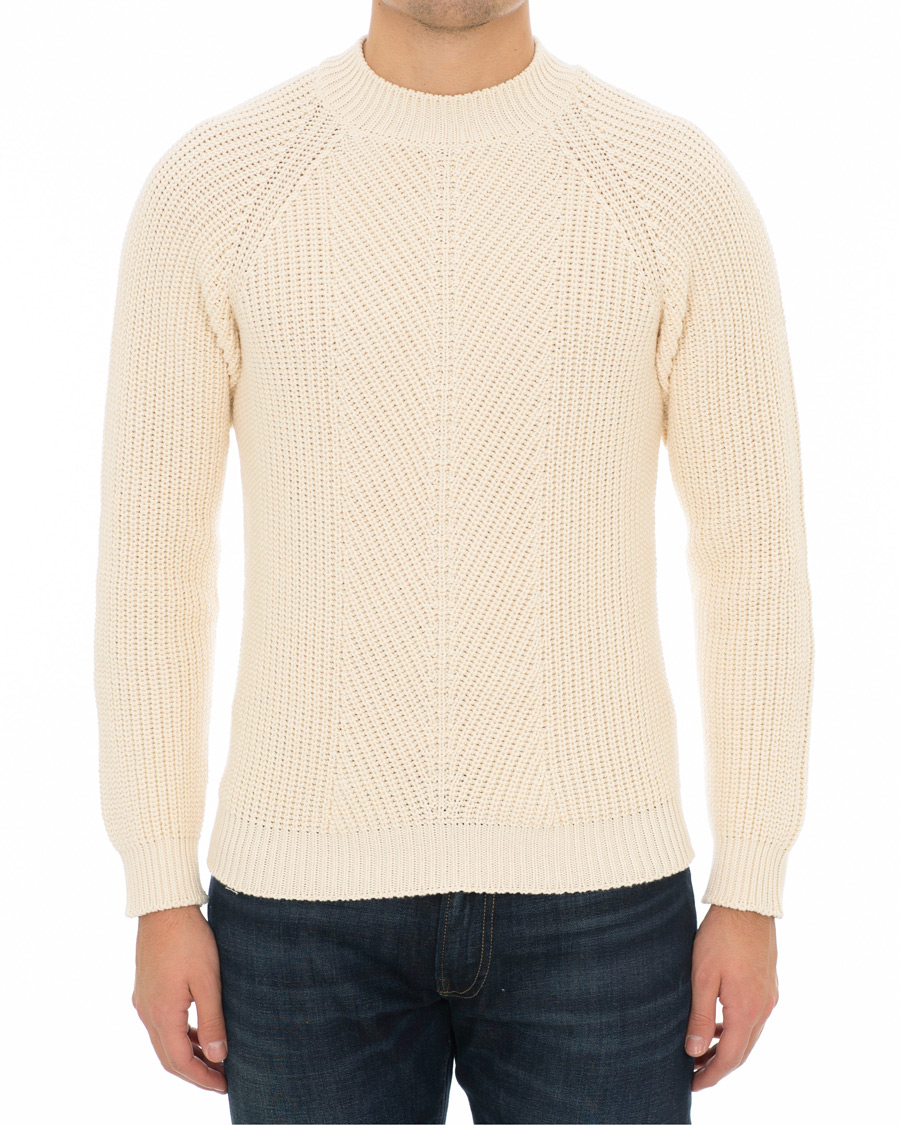 Homme | Pulls Et Tricots | A.P.C. | Shinji Fisherman Knit Off White