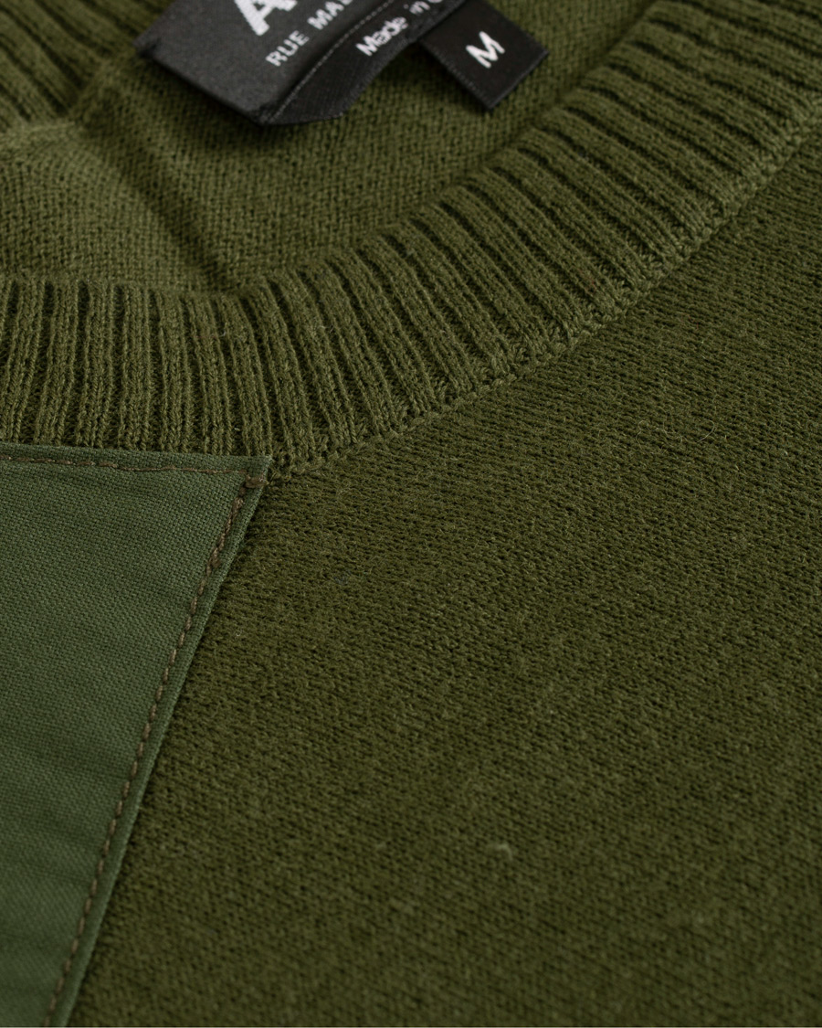 Homme | Pulls Et Tricots | A.P.C. | Ernest Shoulder Patch Knit Khaki Military