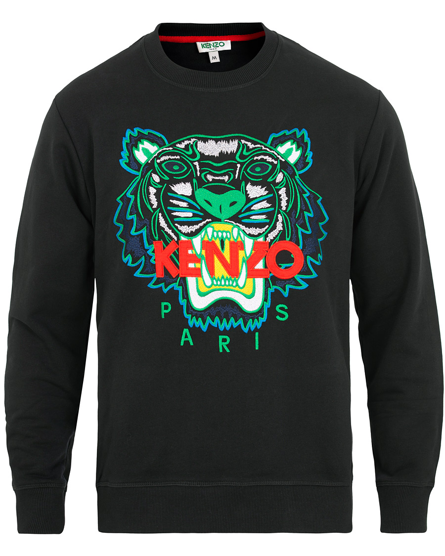 Homme | Pulls Et Tricots | KENZO | Tiger Classic Sweatshirt Black