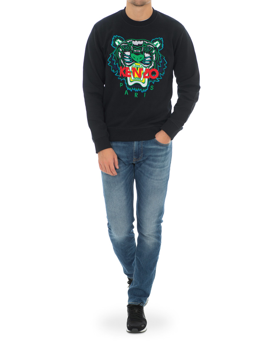 Homme | Pulls Et Tricots | KENZO | Tiger Classic Sweatshirt Black