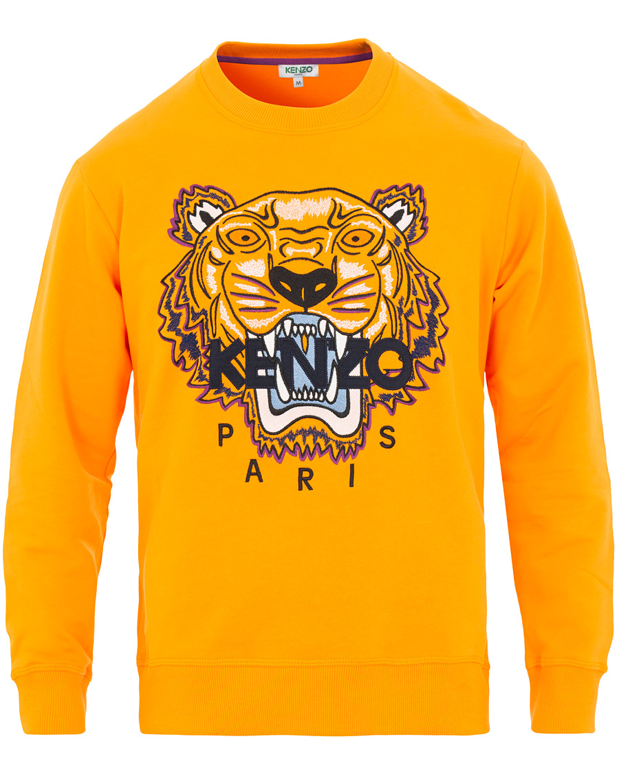 Homme | Pulls Et Tricots | KENZO | Tiger Classic Sweatshirt Orange