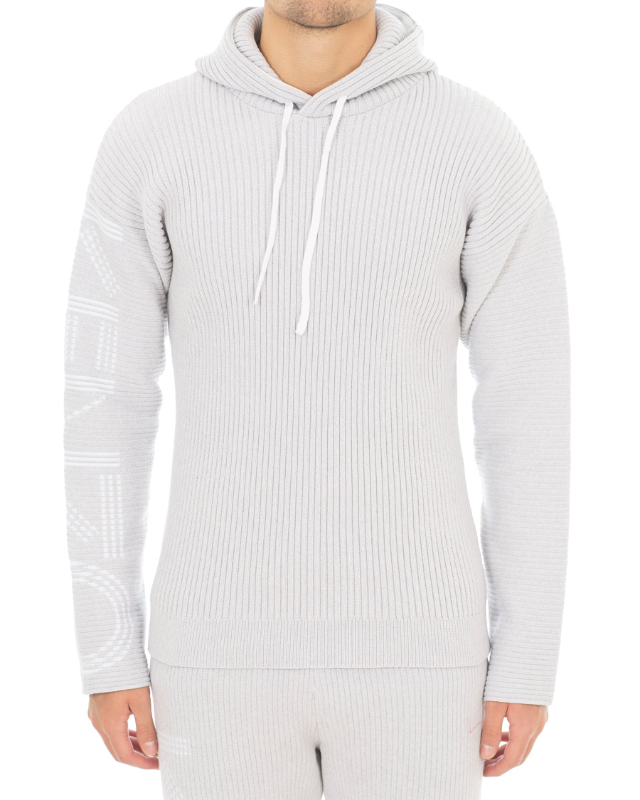 Heren | Truien | KENZO | Knitted Hoodie Grey Melange