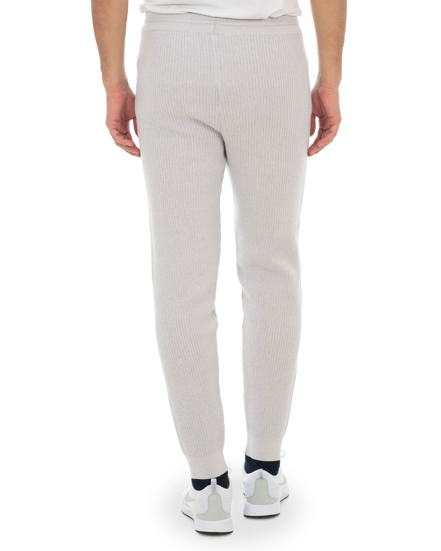 Heren | Broeken | KENZO | Knitted Track Pants Grey Melange