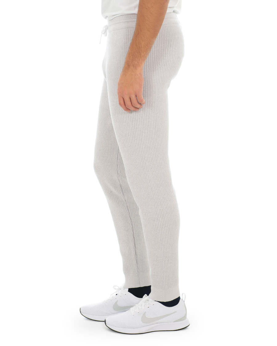 Heren | Broeken | KENZO | Knitted Track Pants Grey Melange