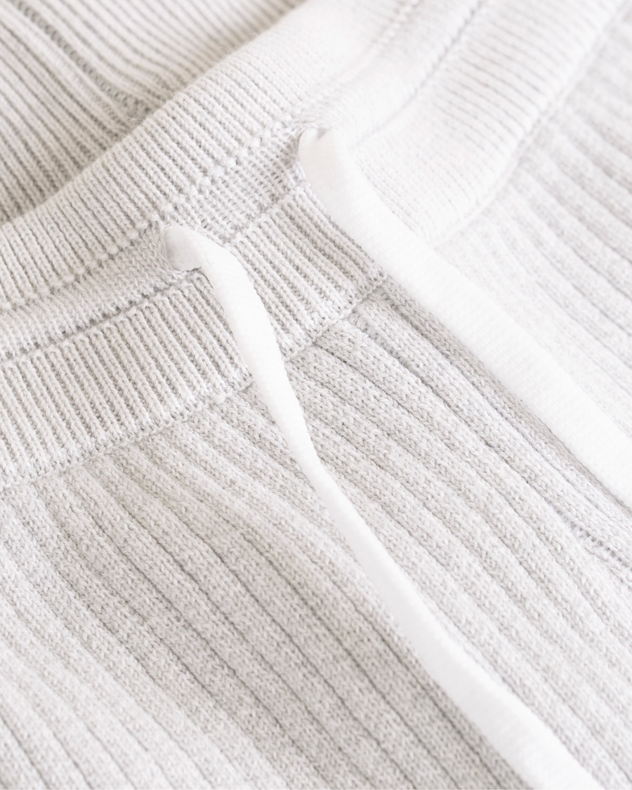 Heren | Broeken | KENZO | Knitted Track Pants Grey Melange