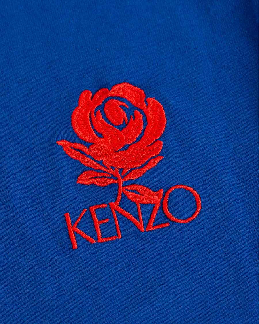 Homme | T-shirts | KENZO | Rose Crest T-shirt Blue
