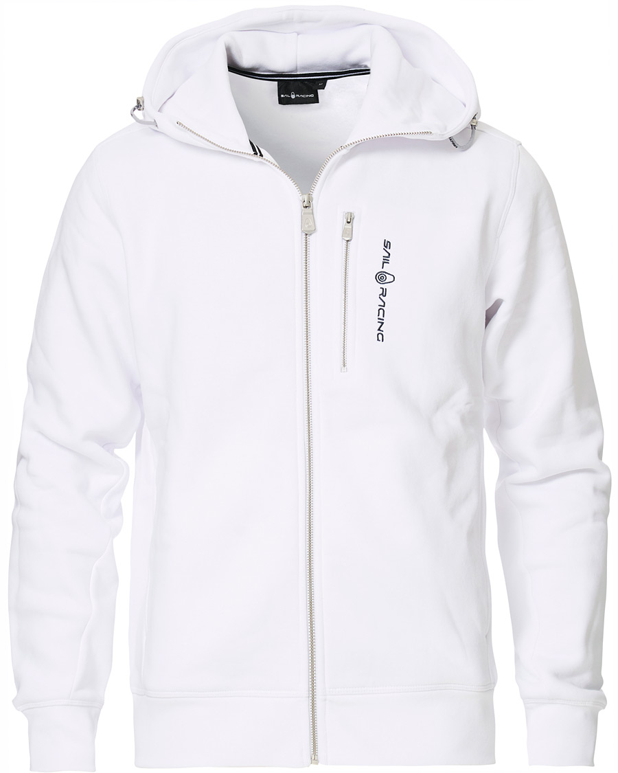 Homme | Pulls Et Tricots | Sail Racing | Bowman Full Zip Hoodie White