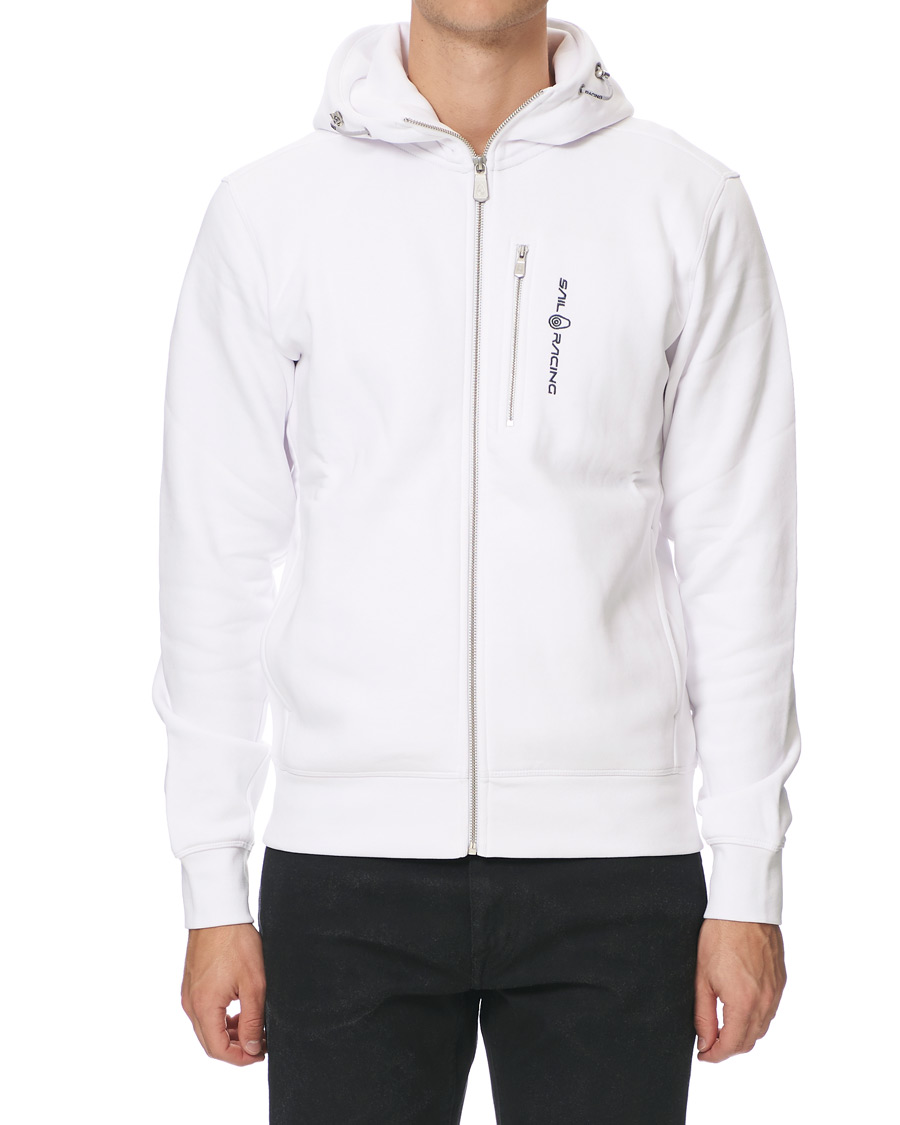 Homme | Pulls Et Tricots | Sail Racing | Bowman Full Zip Hoodie White