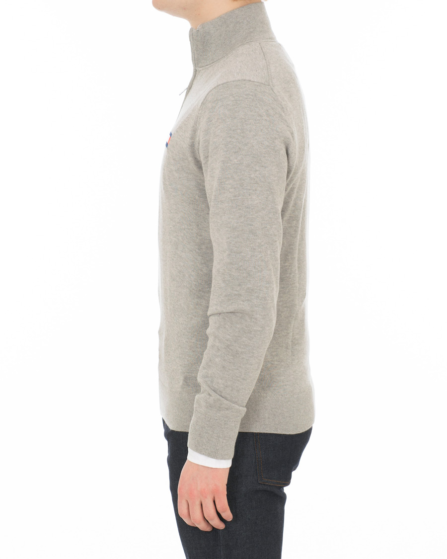 Homme | Pulls Et Tricots | Tommy Hilfiger | Mercedes Benz Half Zip Cloud Heather