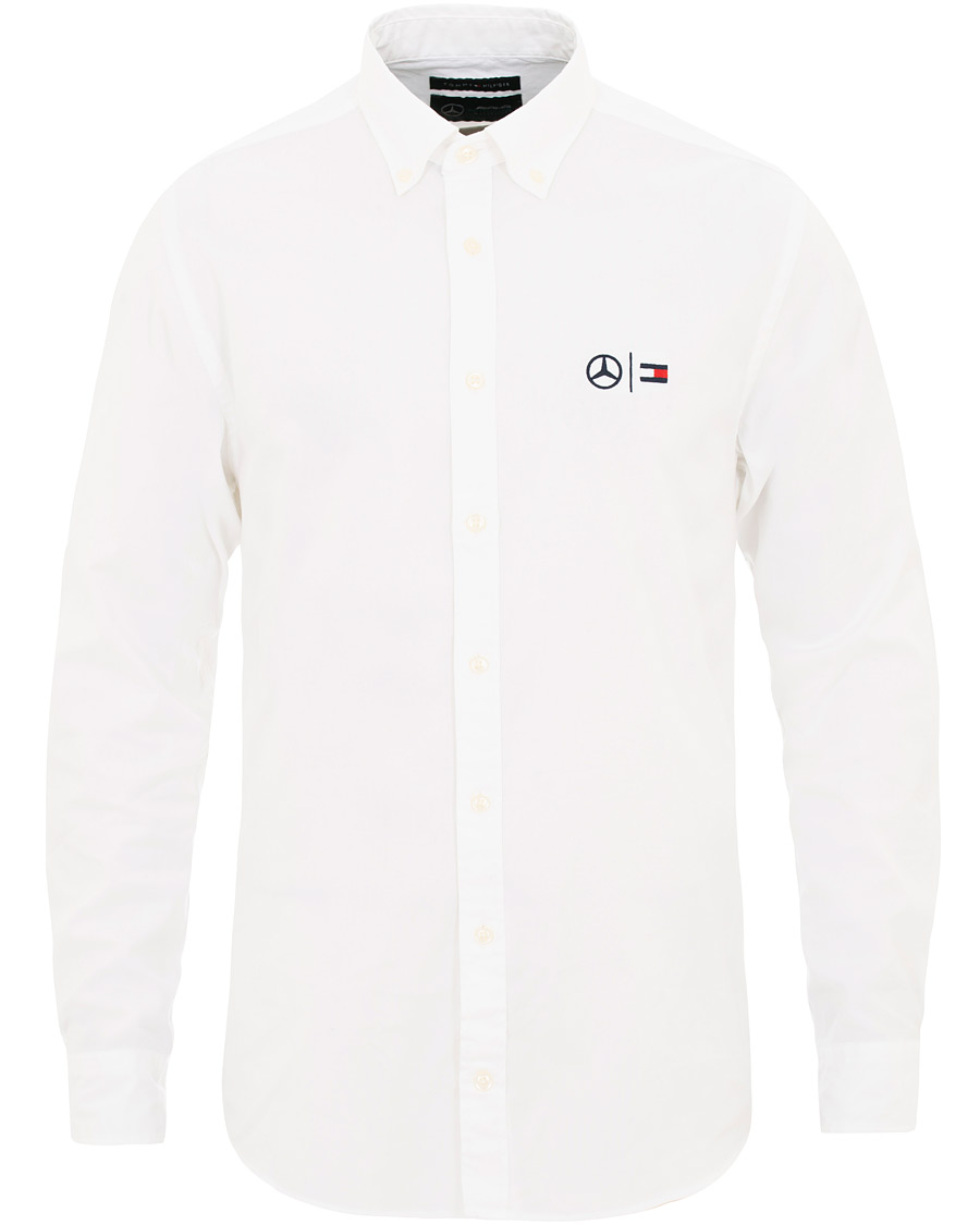 Heren | Overhemden | Tommy Hilfiger | Mercedes Benz Oxford Shirt Bright White