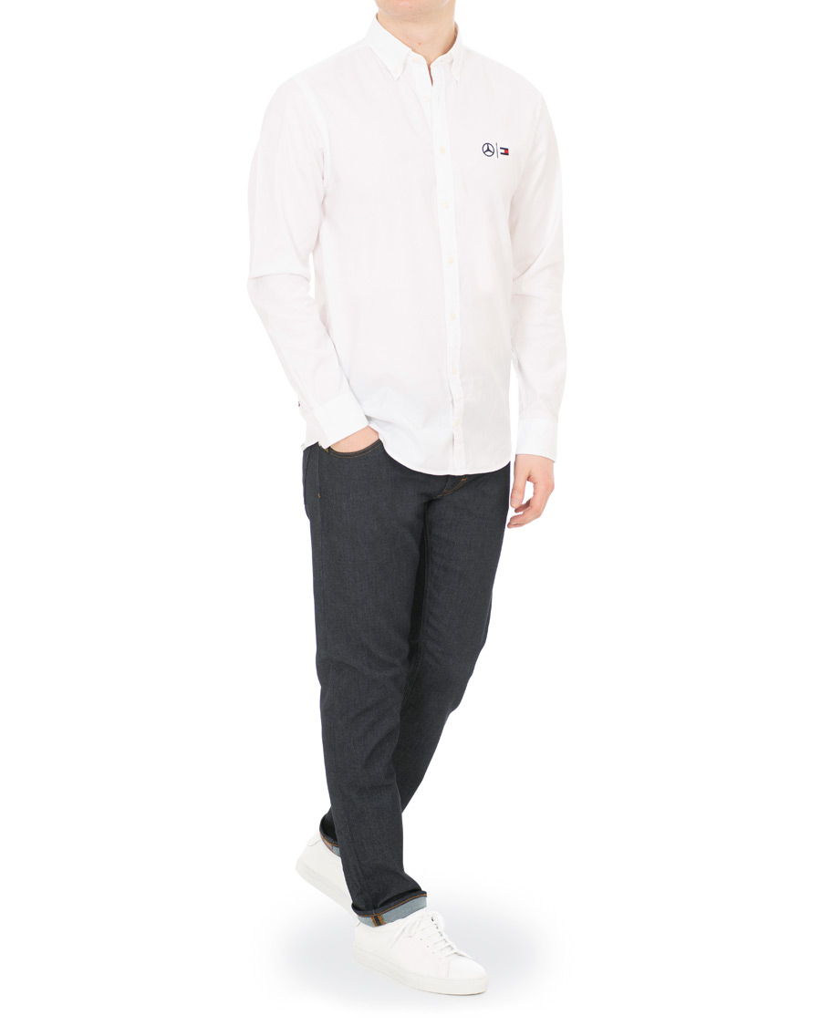 Heren | Overhemden | Tommy Hilfiger | Mercedes Benz Oxford Shirt Bright White