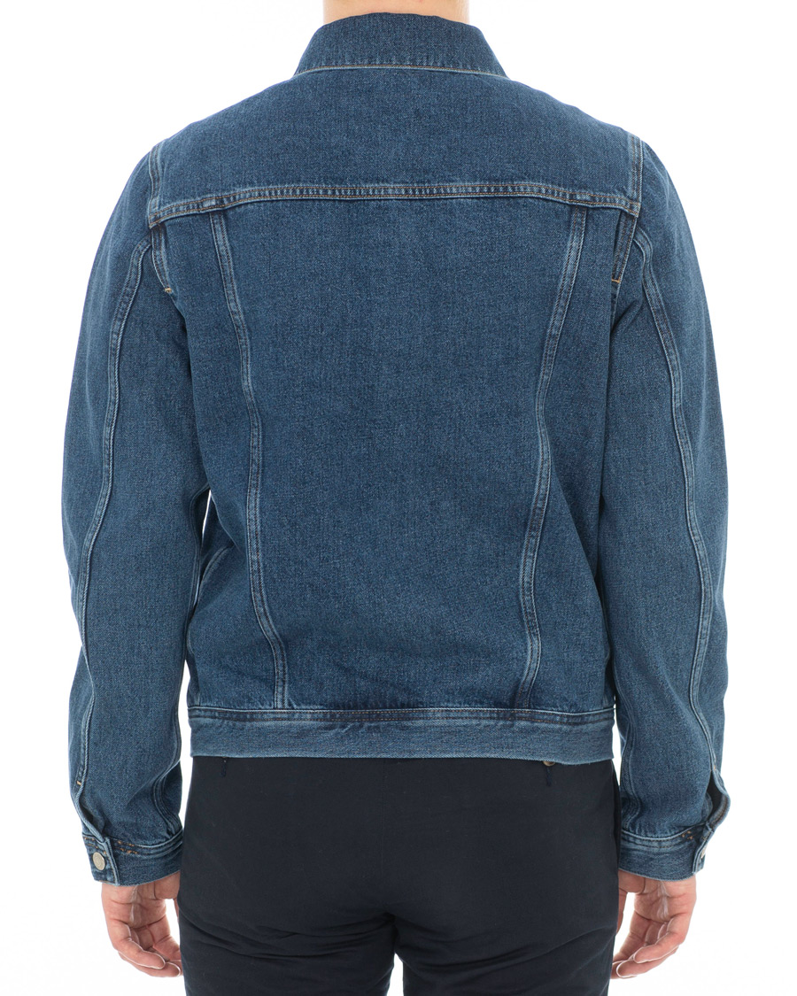 Heren | Jassen | GANT | Indigo Jeans Jacket Blue Wash