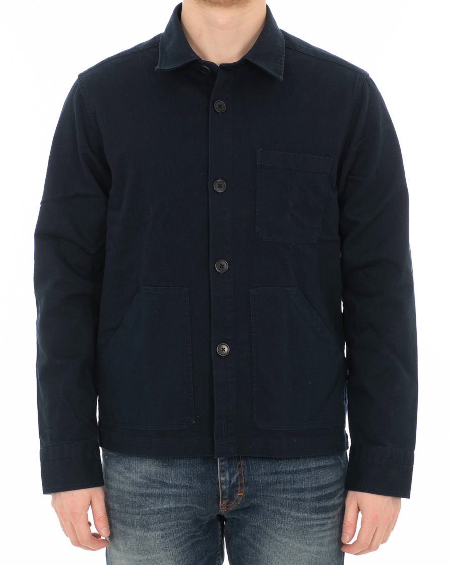 Heren | Overhemden | GANT | Heavy Twill Shirt Jacket Marine