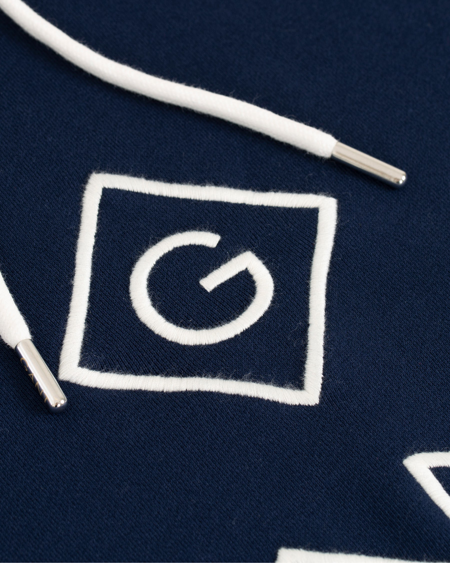 Homme | Pulls Et Tricots | GANT | Lock Up Hoodie Evening Blue