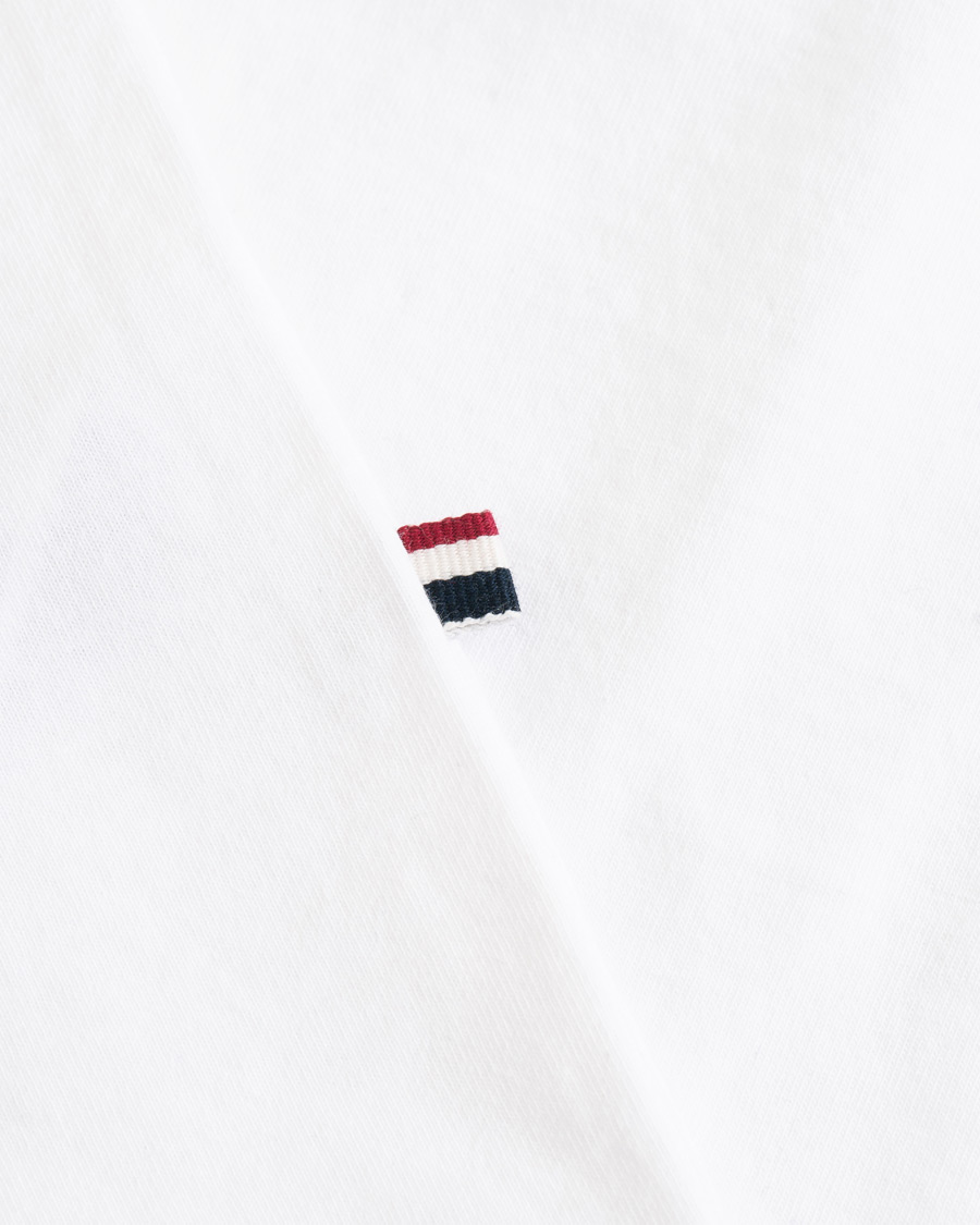 Homme | T-shirts | GANT | Le Mans Crew Neck Tee White