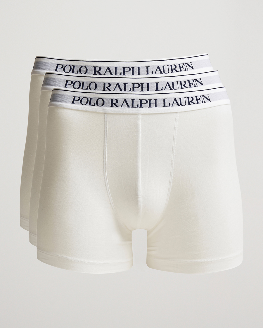 Heren | Ondergoed | Polo Ralph Lauren | 3-Pack Stretch Boxer Brief White