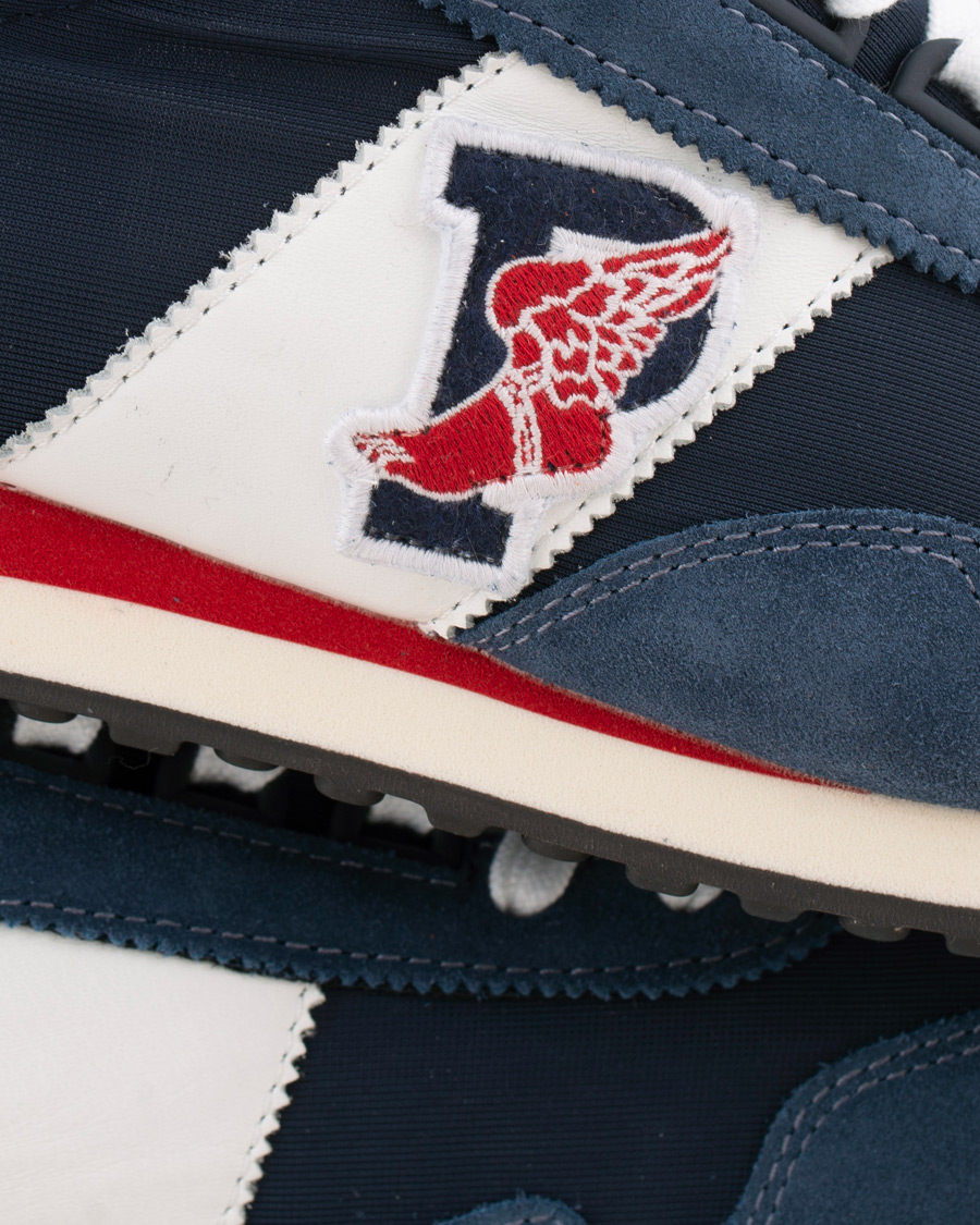 Heren | Polo Ralph Lauren Train 90 Running Sneaker Newport Navy | Polo Ralph Lauren | Train 90 Running Sneaker Newport Navy
