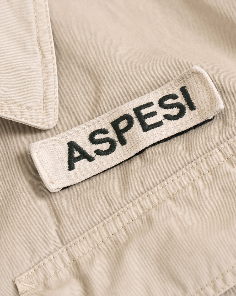 Homme | Manteaux Et Vestes | Aspesi | Bastogne Military Field Jacket Sand