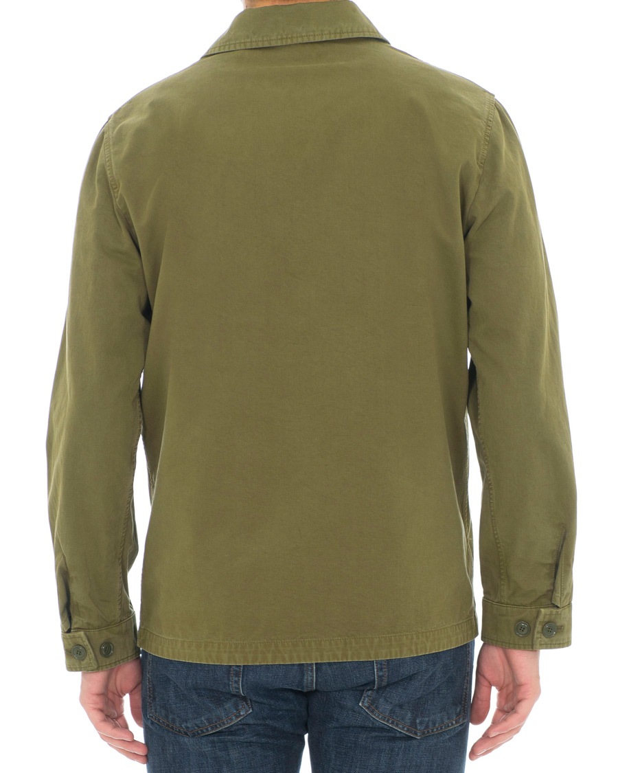 Homme | Manteaux Et Vestes | Aspesi | Tigre Summer Cotton Jacket Military Green
