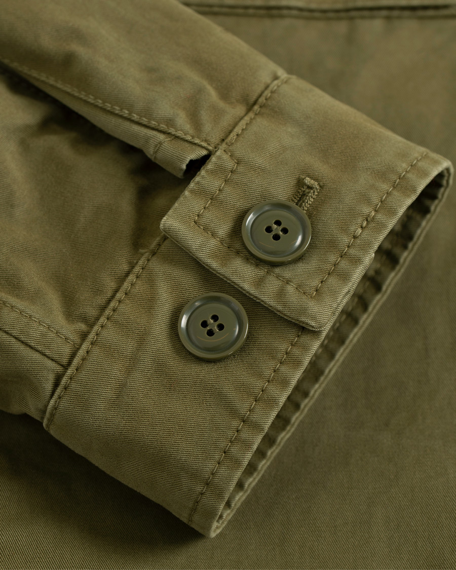 Homme | Manteaux Et Vestes | Aspesi | Tigre Summer Cotton Jacket Military Green