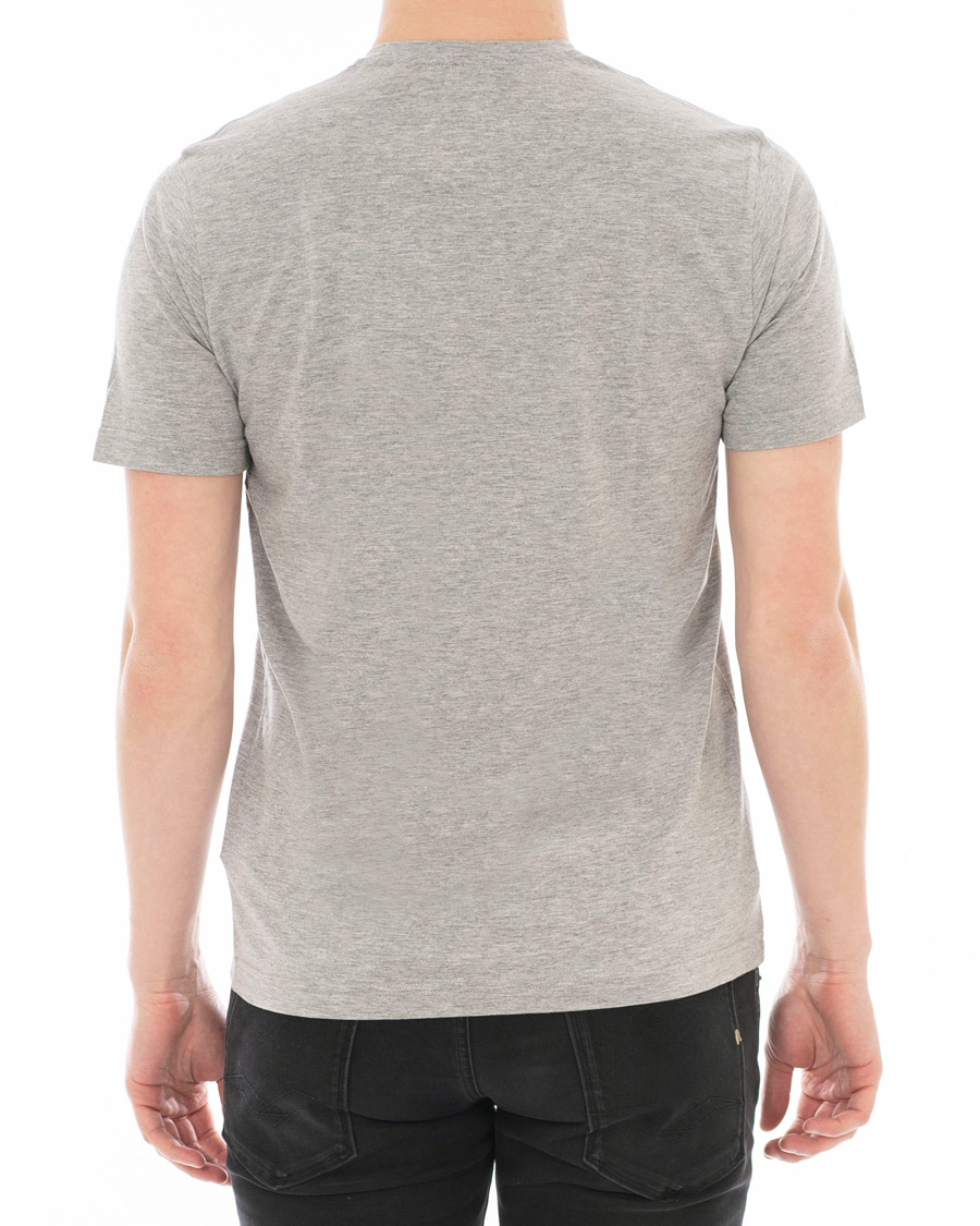 Homme | T-shirts | Aspesi | Cotton Pocket T-shirt Light Grey