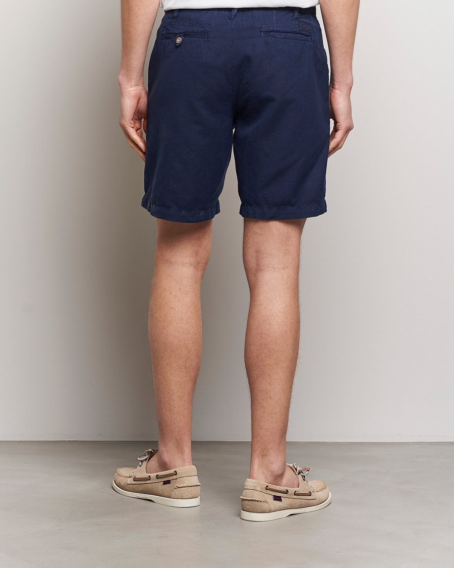 Heren | Korte broek | Polo Ralph Lauren | Cotton/Linen Shorts Newport Navy