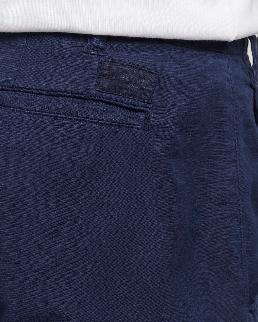 Heren | Korte broek | Polo Ralph Lauren | Cotton/Linen Shorts Newport Navy