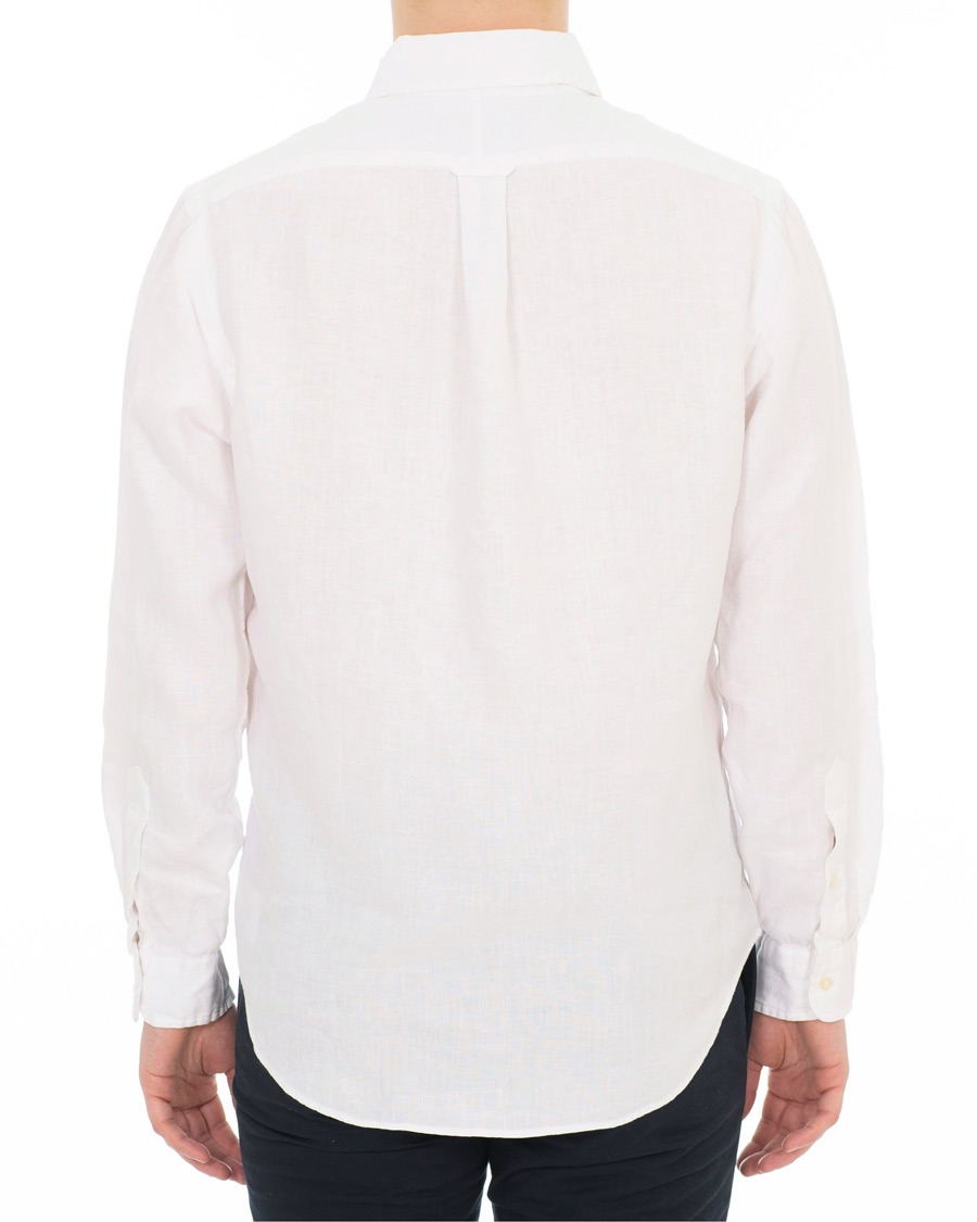 Homme | Chemises | Polo Ralph Lauren | Core Fit Linen Shirt Pure White