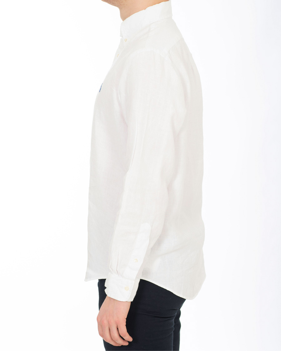 Homme | Chemises | Polo Ralph Lauren | Core Fit Linen Shirt Pure White