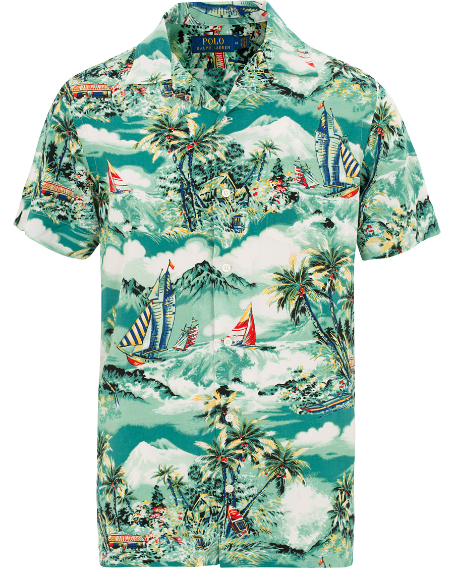 Heren | Overhemden | Polo Ralph Lauren | Core Fit Camp Collar Hawaii Shirt Stormy Tropical