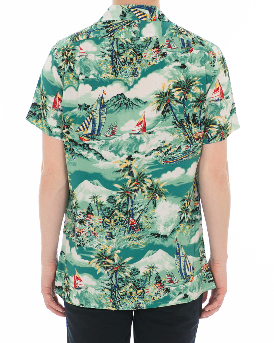Heren | Overhemden | Polo Ralph Lauren | Core Fit Camp Collar Hawaii Shirt Stormy Tropical