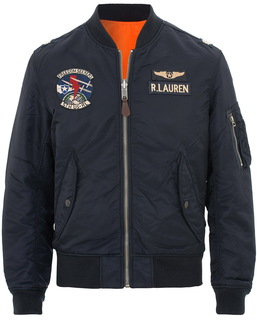 Homme | Manteaux Et Vestes | Polo Ralph Lauren | Reversible Bomberjacket Aviator Navy