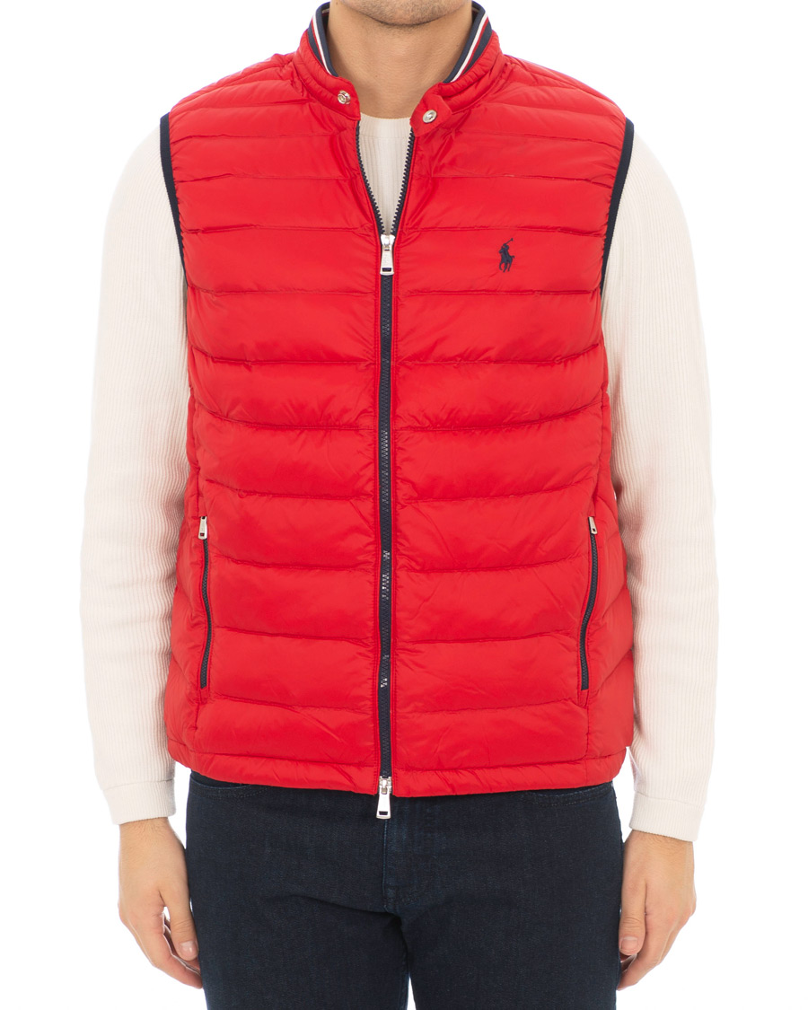 Homme | Manteaux Et Vestes | Polo Ralph Lauren | Lightweight Down Vest Red