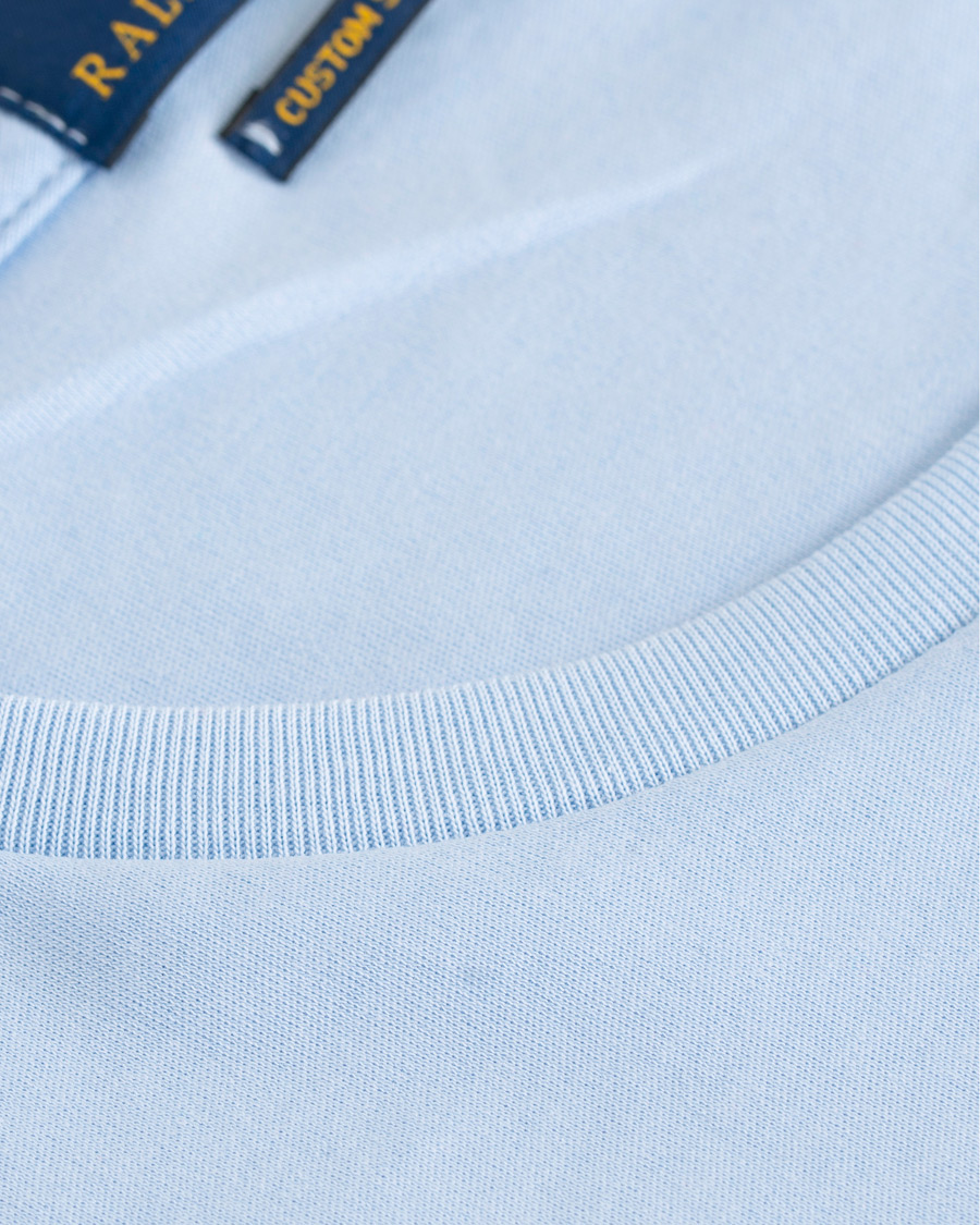 Heren | T-shirts | Polo Ralph Lauren | Luxury Pima Cotton Crew Neck Tee Elite Blue