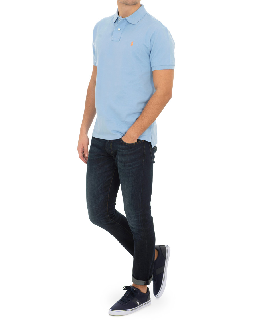 Heren | Polo's | Polo Ralph Lauren | Custom Slim Fit Polo Baby Blue