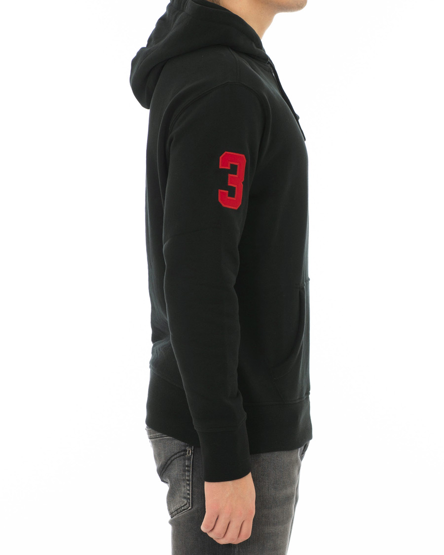 Homme | Pulls Et Tricots | Polo Ralph Lauren | Big Pony Hoodie Black