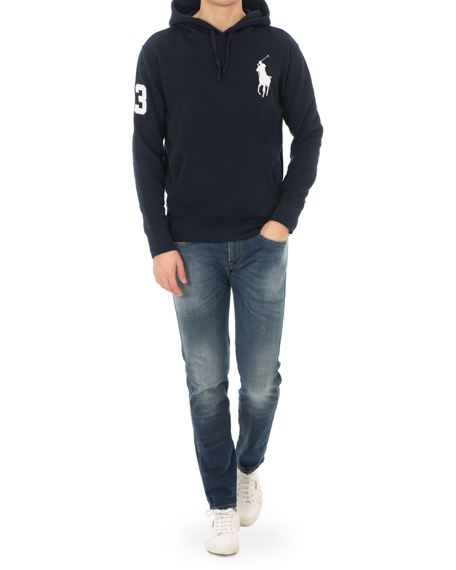 Homme | Pulls Et Tricots | Polo Ralph Lauren | Big Pony Hoodie Aviator Navy