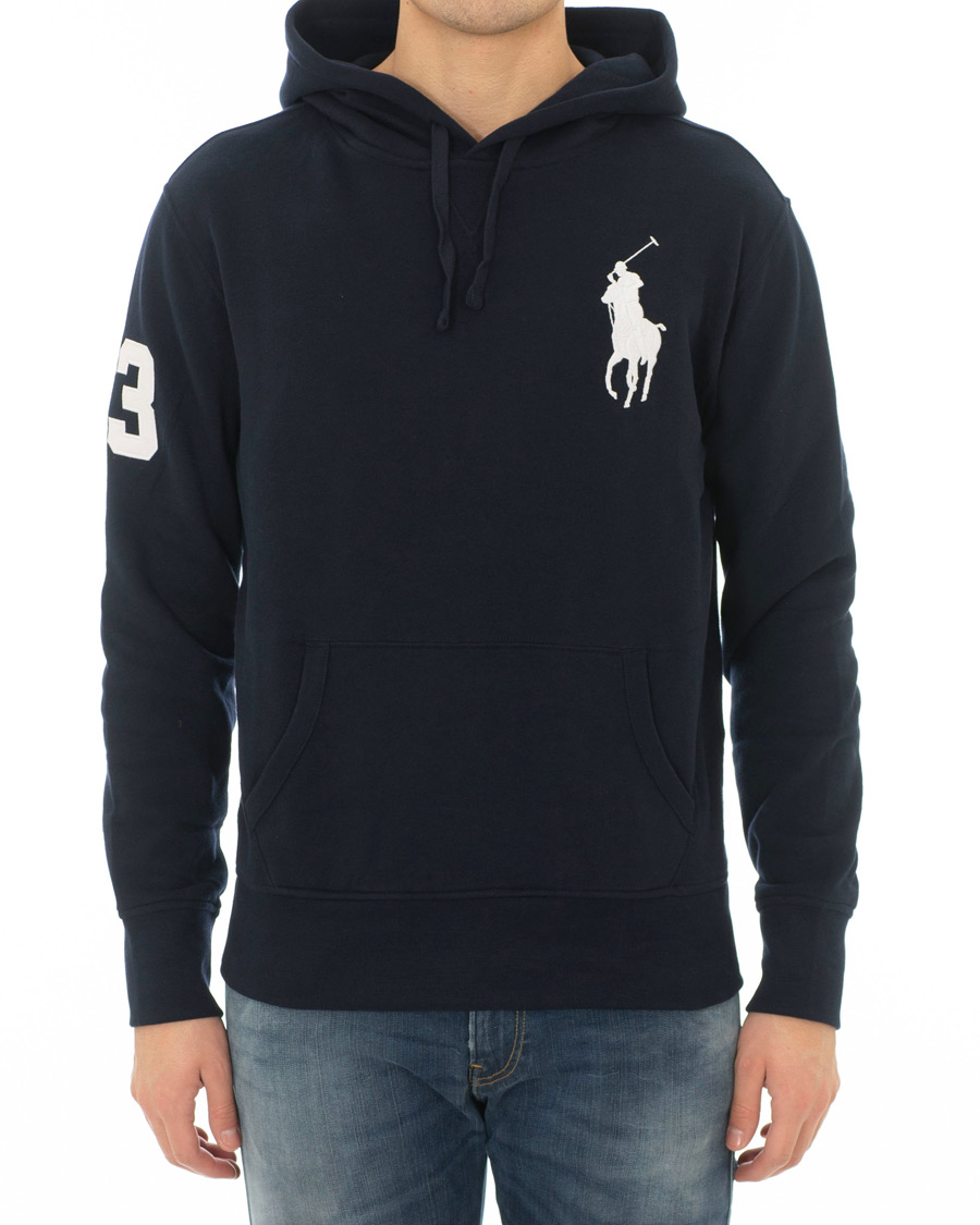 Homme | Pulls Et Tricots | Polo Ralph Lauren | Big Pony Hoodie Aviator Navy