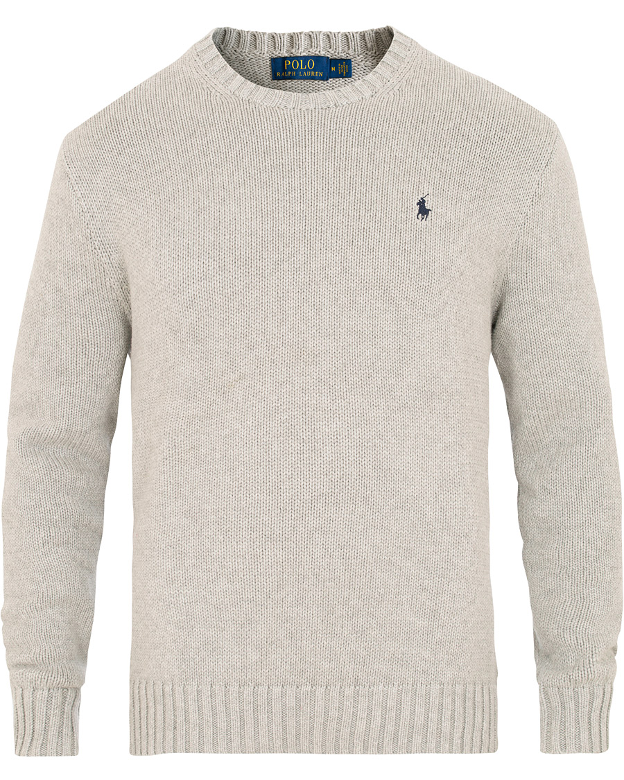 Homme | Pulls Et Tricots | Polo Ralph Lauren | Cotton Crew Neck Pullover Andover Grey