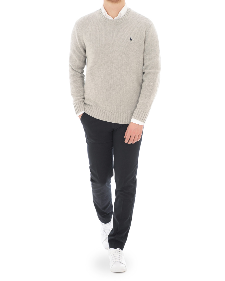 Homme | Pulls Et Tricots | Polo Ralph Lauren | Cotton Crew Neck Pullover Andover Grey
