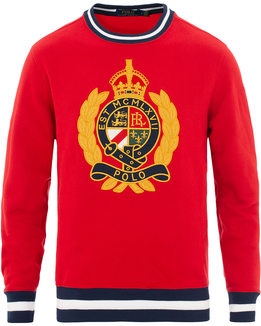 Homme | Pulls Et Tricots | Polo Ralph Lauren | Crest Sweatshirt Red