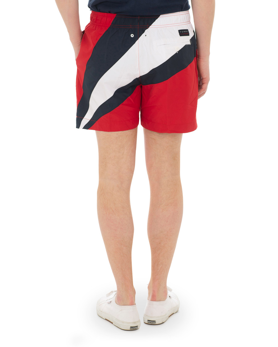 Homme | Maillots De Bain | Tommy Hilfiger | Tommy Archive Medium Drawstring Tango Red