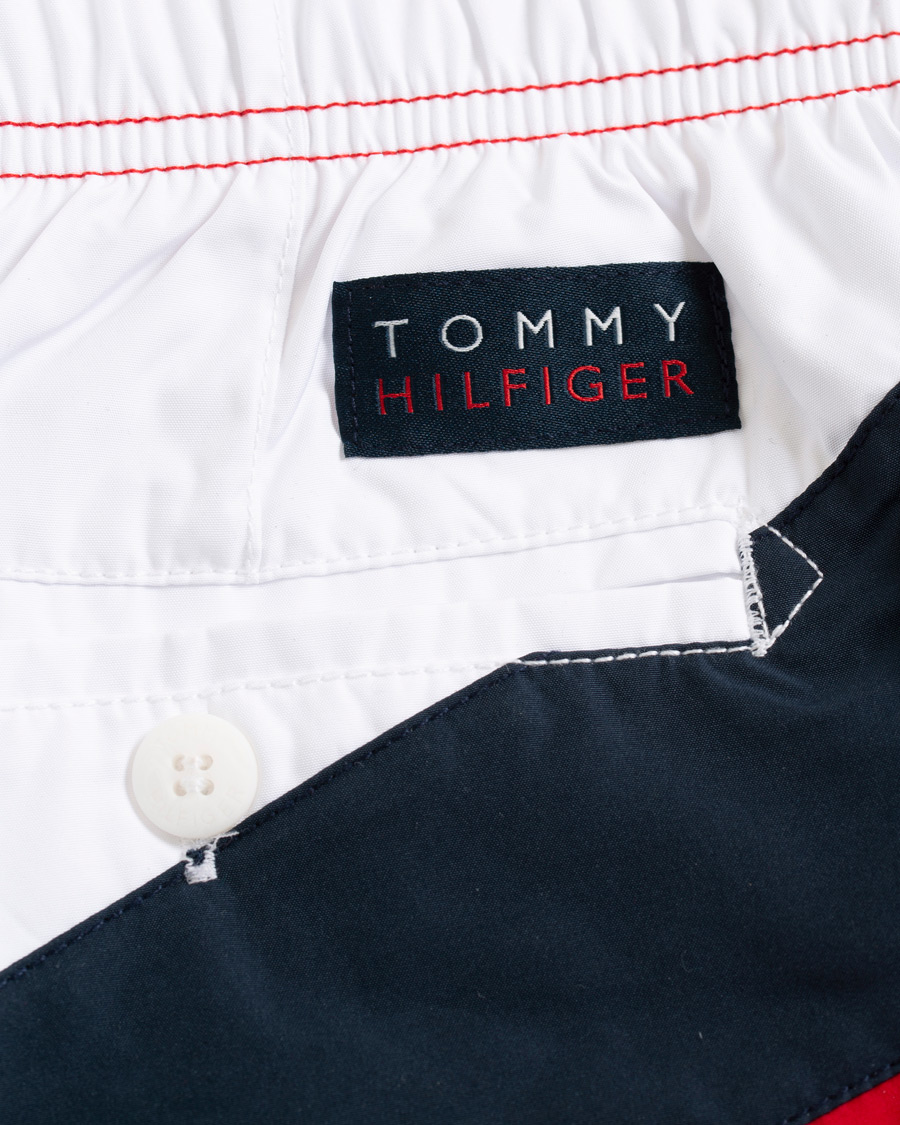 Homme | Maillots De Bain | Tommy Hilfiger | Tommy Archive Medium Drawstring Tango Red