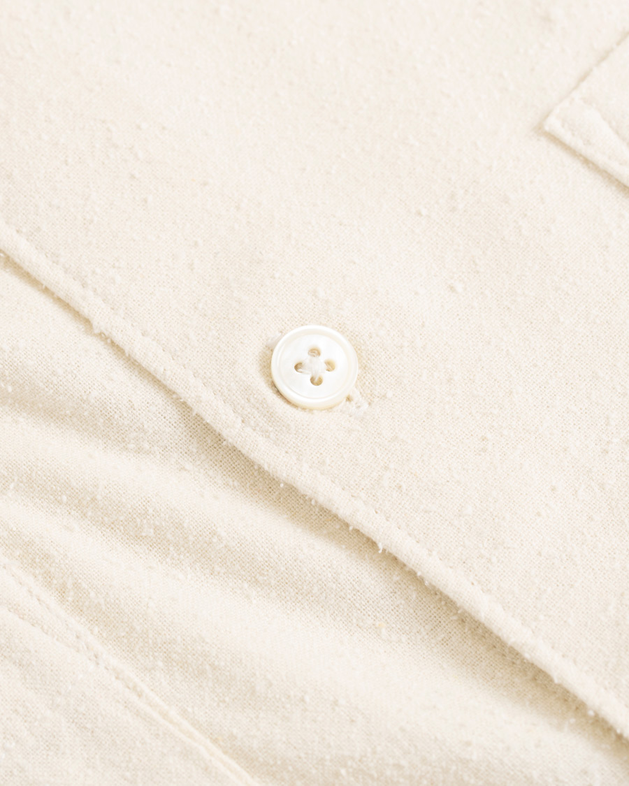 Homme | Chemises | NN07 | Alberto Silk Nep Shirt Ivory