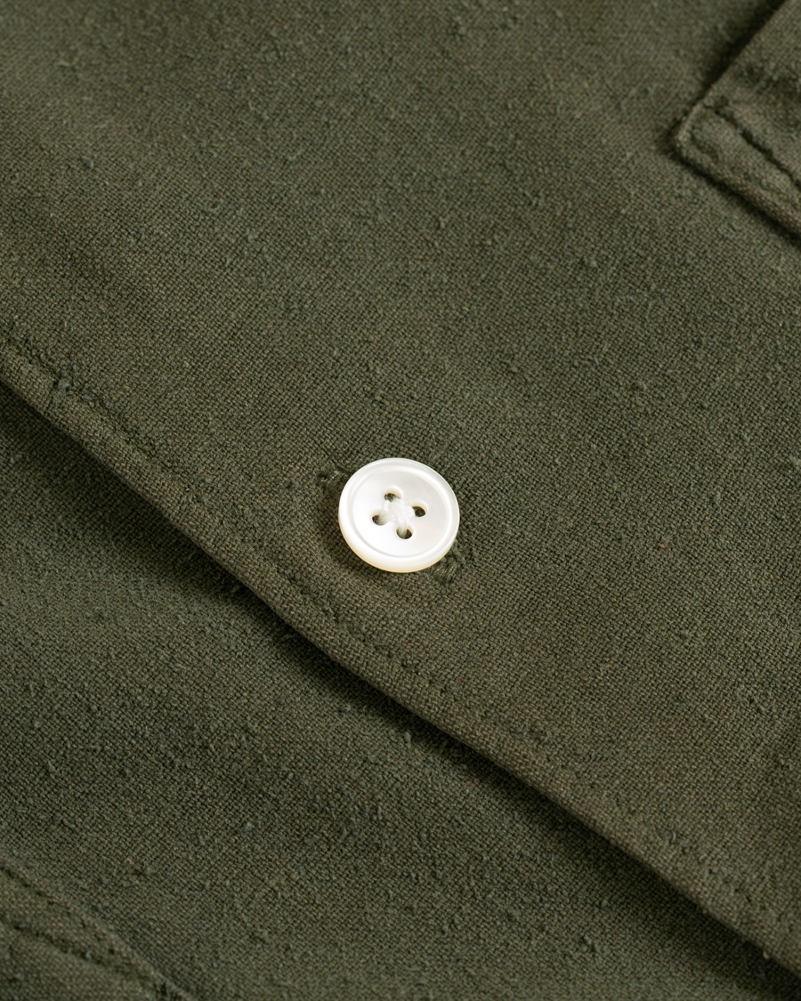 Homme | Chemises | NN07 | Alberto Silk Nep Shirt Deep Green