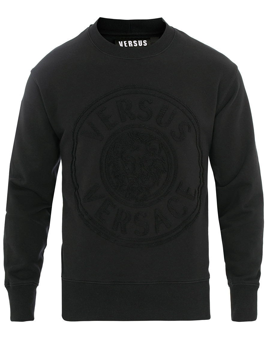 Homme | Pulls Et Tricots | Versus Versace | Logo Sweatshirt Black