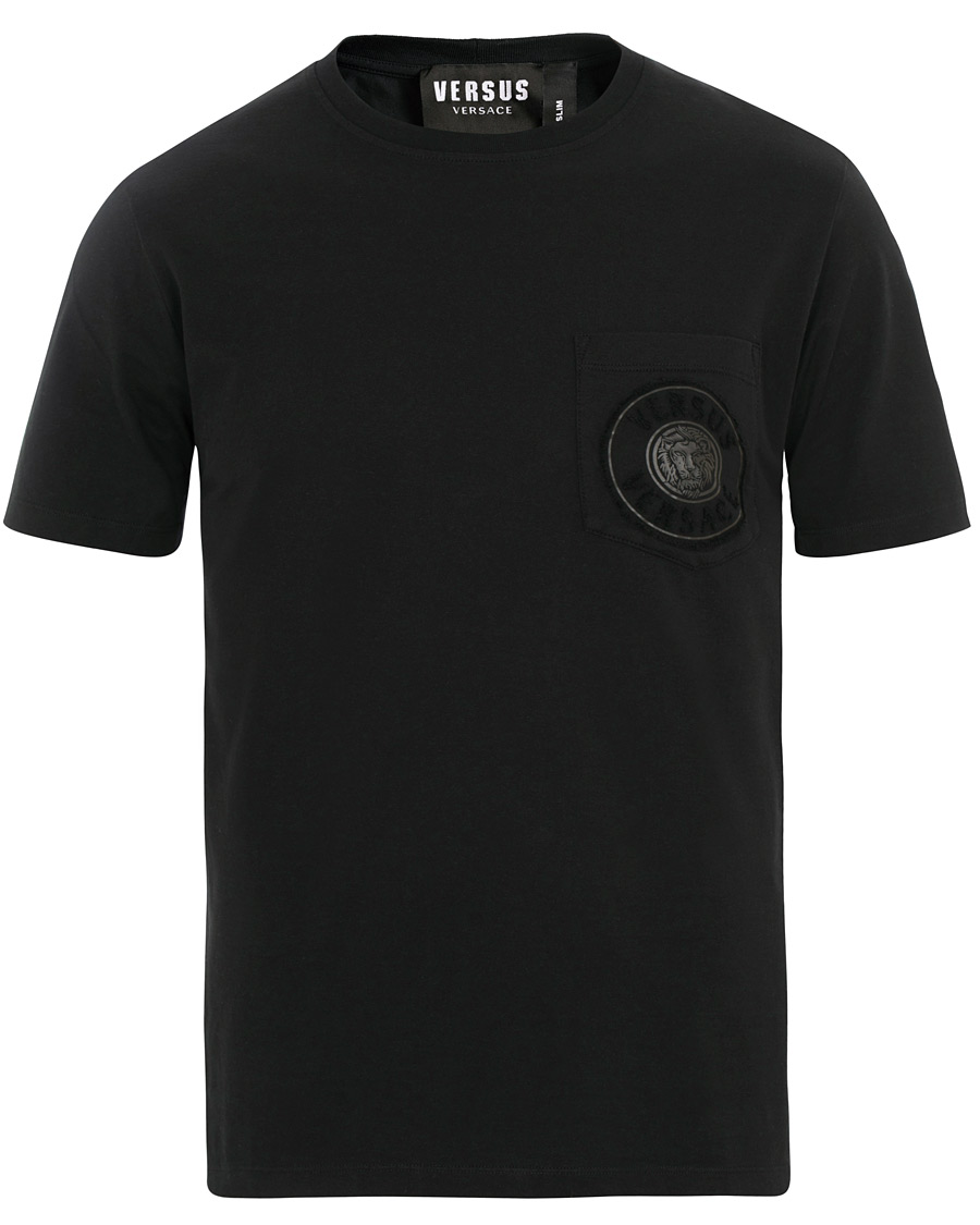 Homme | T-shirts | Versus Versace | Pocket Logo Tee Black